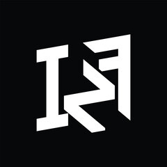 INF letter logo. INF Monogram logo design for entrepreneur and business. INF best icon. INF Creative modern elegant trendy unique artistic.

