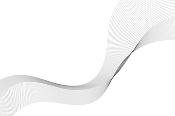 Vector abstract background with dynamic blue waves, lines, and particles.