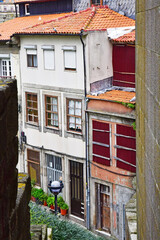 Porto, Portugal - july 10 2022 : historical city center