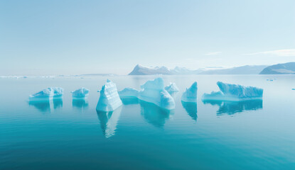 blue ice in polar regions