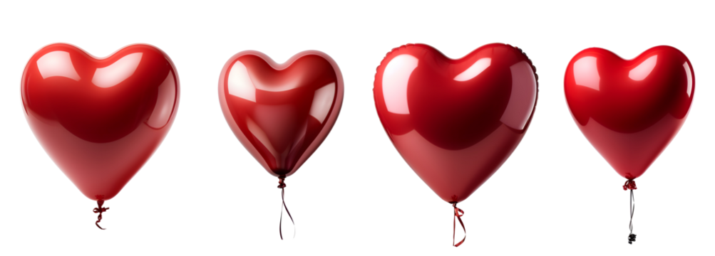 heart shaped balloons set png. heart shaped balloon png. red heart shaped balloon png. heart shaped helium balloon png. heart balloon for Valentine's Day