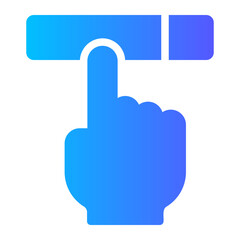 search gradient icon