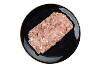 pate meat terrine champagne traditional pork beef meat fresh tasty eating cooking appetizer meal...