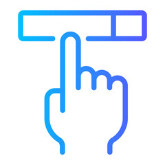 search gradient icon