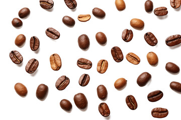 Obraz premium Coffee beans isolated