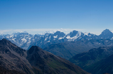 Fototapeta premium mountains in the snow