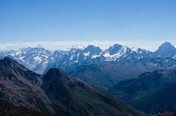 Fototapeta premium mountains in the snow