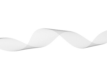 Vector abstract background with dynamic blue waves, lines, and particles.