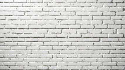 Fototapeta premium White brick wall background. White brick wall texture.