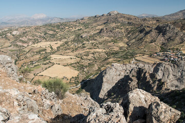 landscape near Mount Nemrut, Turkey