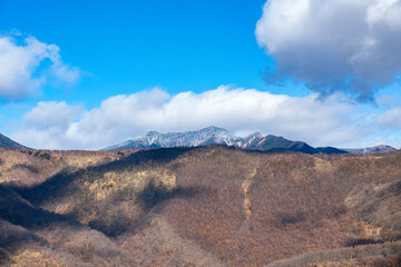 Naklejka premium Scenery in Nikko National Park near Nikko, Tochigi Prefecture, Japan