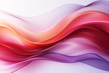 Fototapeta premium Abstract colorful smooth lines background