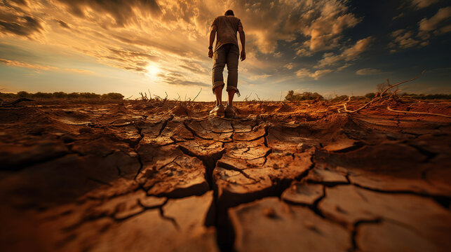 Walking on Barren Earth: Consequences of Global Warming