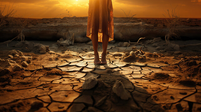 Walking on Barren Earth: Consequences of Global Warming
