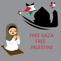 FREE GAZA FREE PALESTINE FLYER