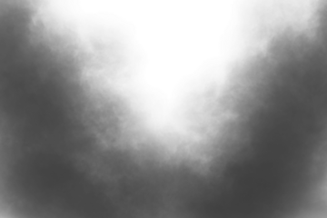 Smoke or fog on white PNG 