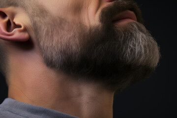 Obraz premium Close Proximity: Gentleman's Neck