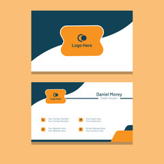 Creative and professional corporate double-sided business card