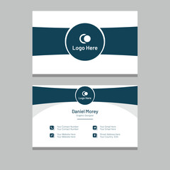 Creative and professional corporate double-sided business card