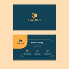 Creative and professional corporate double-sided business card