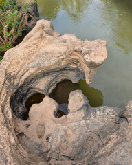  rocks beneath the Mekong river