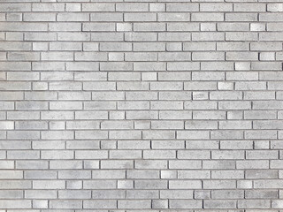 Modern white brick wall pattern texture background