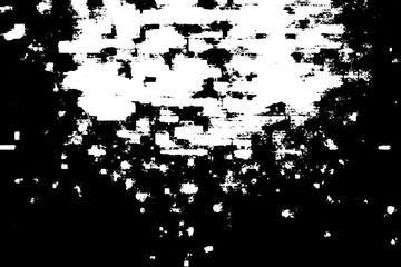 Grunge border vector texture background. Abstract frame overlay. Dirty and damaged backdrop. Vector graphic illustration with transparent white. EPS10.