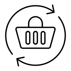 Consumption Outline Icon