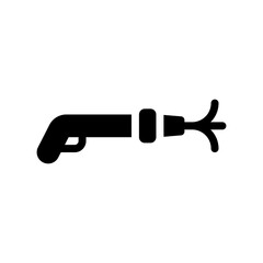 power washing glyph icon