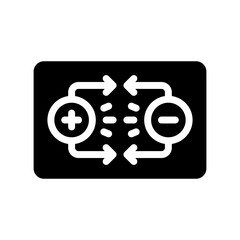 magnet glyph icon