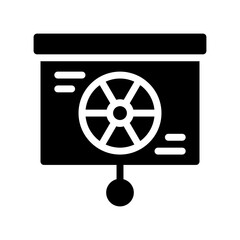 presentation glyph icon