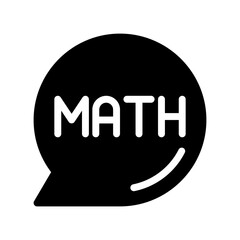 math glyph icon
