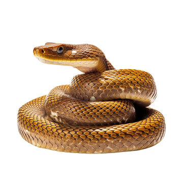 close up of a snake on transparent background PNG image