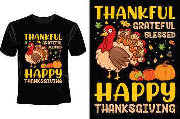 Thanksgiving T Shirt Design