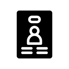 card glyph icon