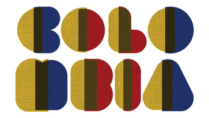 Beautiful Colombia Design for National Days and Festivities