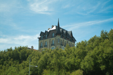 Obraz premium Biarritz wonderful city, the Marbella of the French Basque Country