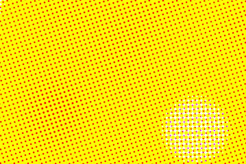 Artistic background wallpaper with color halftone effect