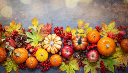Obraz na płótnie Canvas autumn thanksgiving background