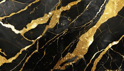 dark marble texture seamless pattern luxury black and gold marble texture background vector panoramic marbling texture design for banner invitation wallpaper headers website print ads packagin