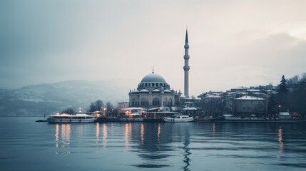 Fototapeta na wymiar Winter Istanbul