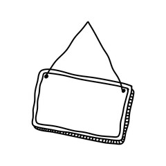 Doodle Style Hanging Signs or Frames