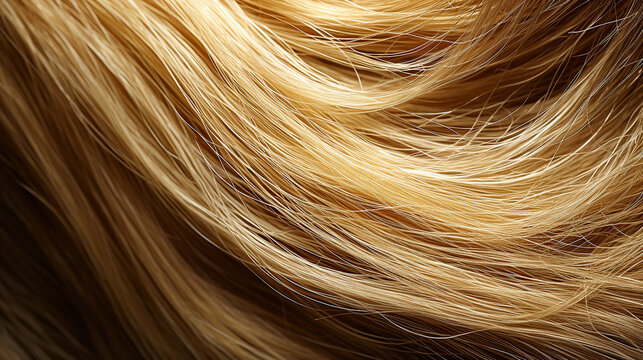clouseup em cabelo humano 