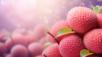  a close up of a bunch of raspberries on a branch with a blurry background of other raspberries in the foreground and in the foreground.