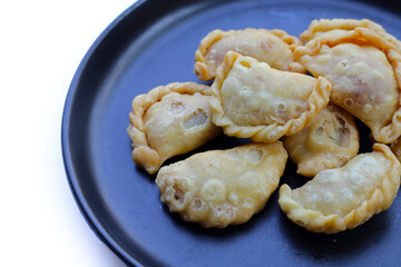 Mini curry puff. Thai dessert