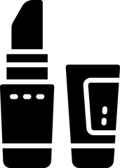 lipstick icon. vector glyph icon for your website, mobile, presentation, and logo design.