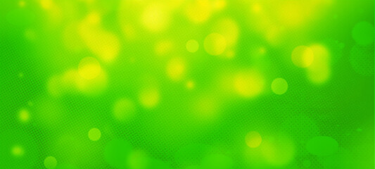 Fototapeta premium Green bokeh background for seasonal, holidays, event celebrations and various design works