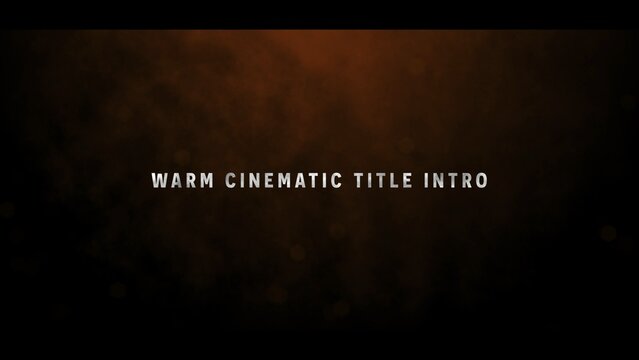 Cinematic Bars Mysterious Text Title Intro