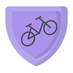 Cycleing Safety Icon