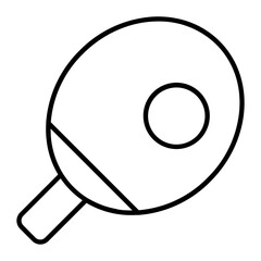 Table Tennis Icon